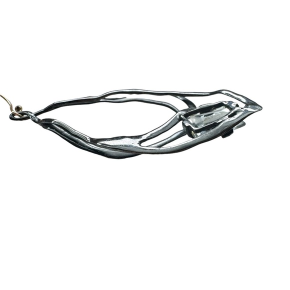 Alexis Bittar Miss Havisham Crystal Interlace Drop Earrings - Picture 16 of 16